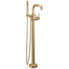 DELTA Trinsic Floor Mount Tub Filler — Champagne Bronze