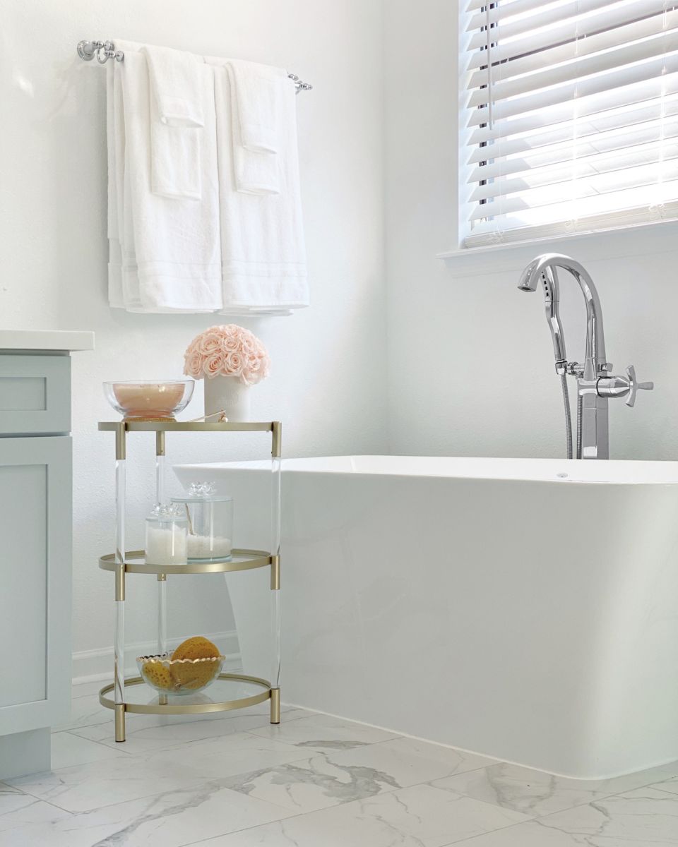 DELTA Dorval Handle - Volume FM Tub Filler/ 14S — Chrome