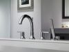 DELTA Trinsic Roman Tub with Hand Shower Trim — Chrome