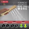 DELTA Lineax Roman Tub Trim with Hand Shower — Champagne Bronze