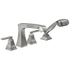DELTA Ashlyn Roman Tub with Hand Shower Trim — Stainless