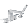 DELTA Ara Roman Tub with Hand Shower Trim — Chrome