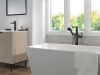 DELTA Galeon Free Standing Tub Filler — Matte Black