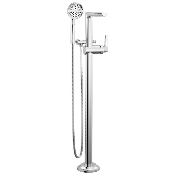 DELTA Galeon Free Standing Tub Filler — Lumicoat® Chrome