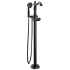 DELTA Cassidy Floor Mount Tub Filler Trim — Matte Black
