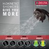 DELTA Cassidy Single Handle Floor Mount Tub Filler Trim with Hand Shower - Less Handle — Venetian Bronze