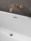 DELTA Trinsic Wall Mounted Tub Filler — Champagne Bronze