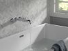 DELTA Trinsic Wall Mounted Tub Filler — Chrome