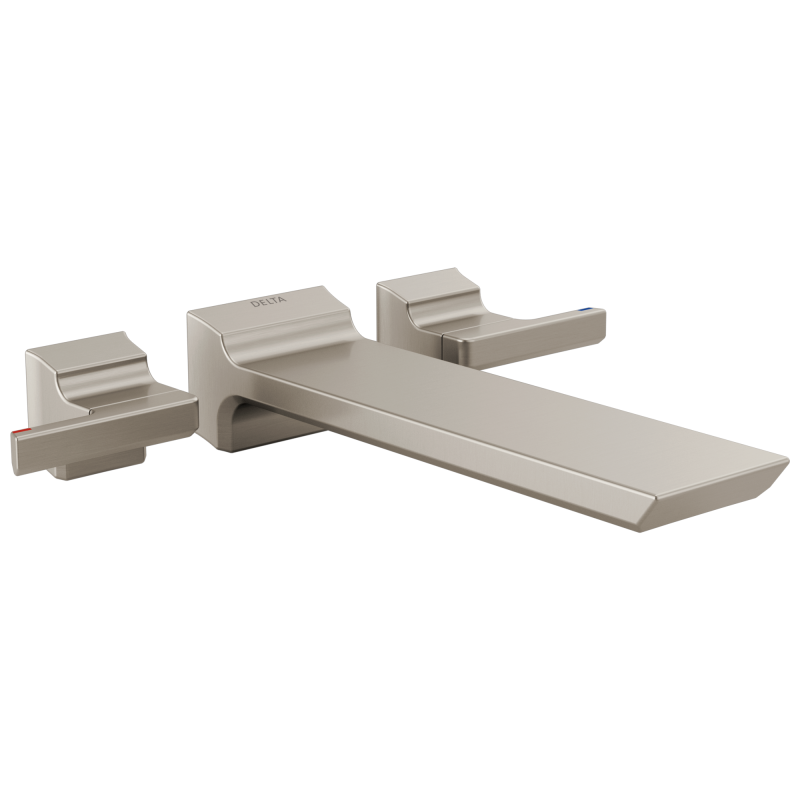 DELTA Pivotal Wall Mount Tub Filler Trim — Lumicoat® Stainless