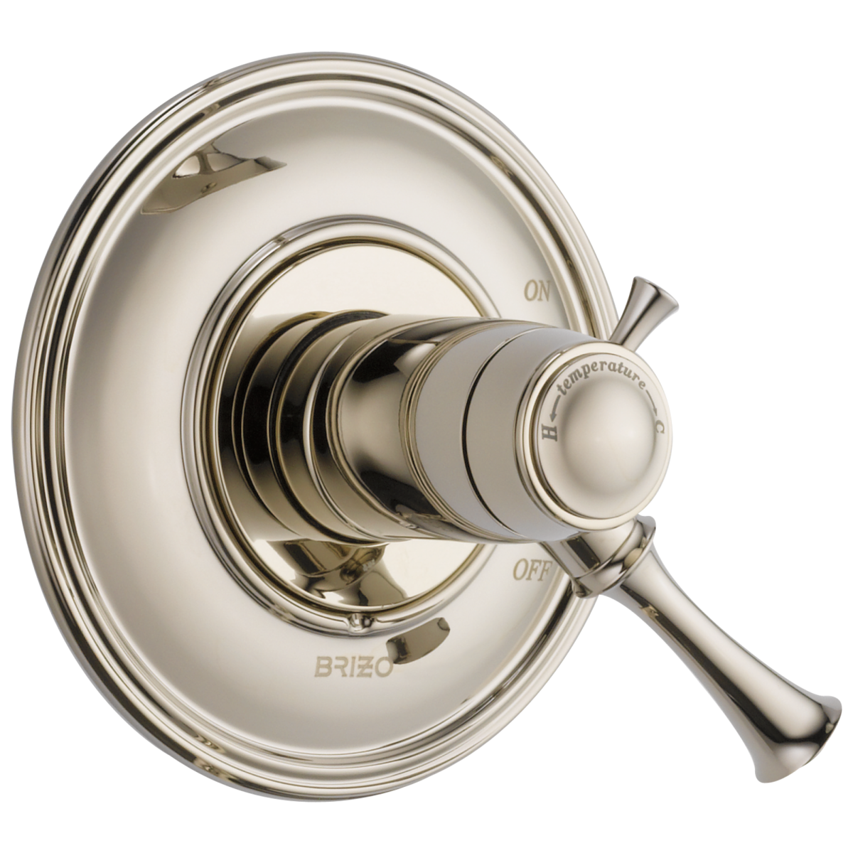 BRIZO Baliza Tempassure Thermostatic Valve Only Trim — Polished Nickel