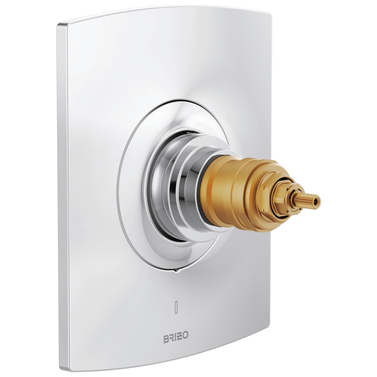 BRIZO Kintsu TempAssure Thermostatic Valve Only Trim - Less Handles — Chrome