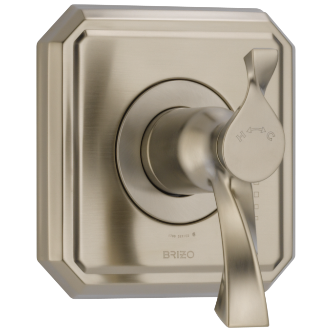 BRIZO Virage Tempassure Thermostatic Valve Only Trim — Brushed Nickel