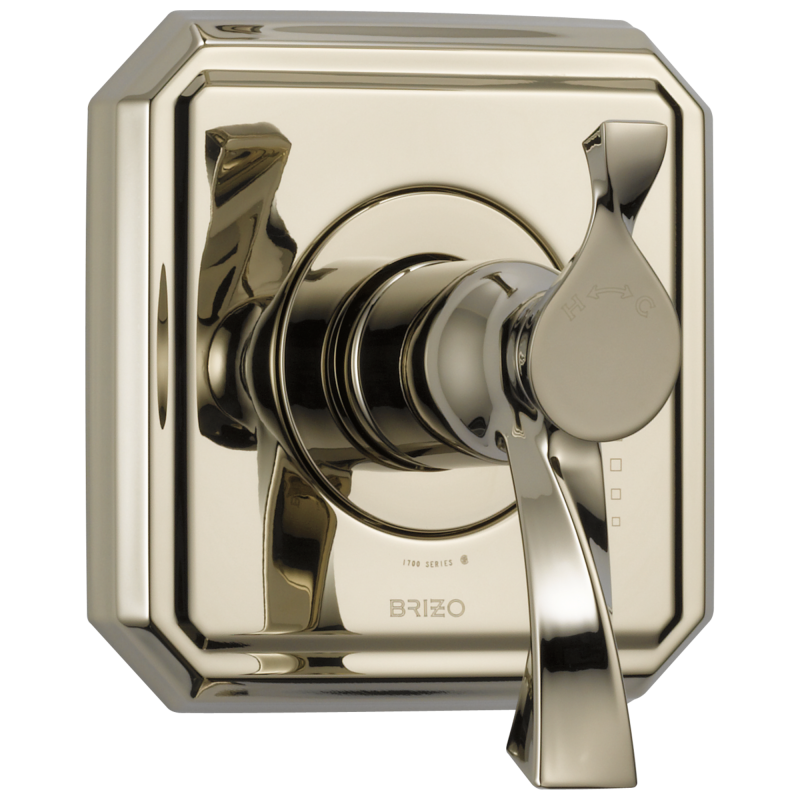 BRIZO Virage Tempassure Thermostatic Valve Only Trim — Polished Nickel