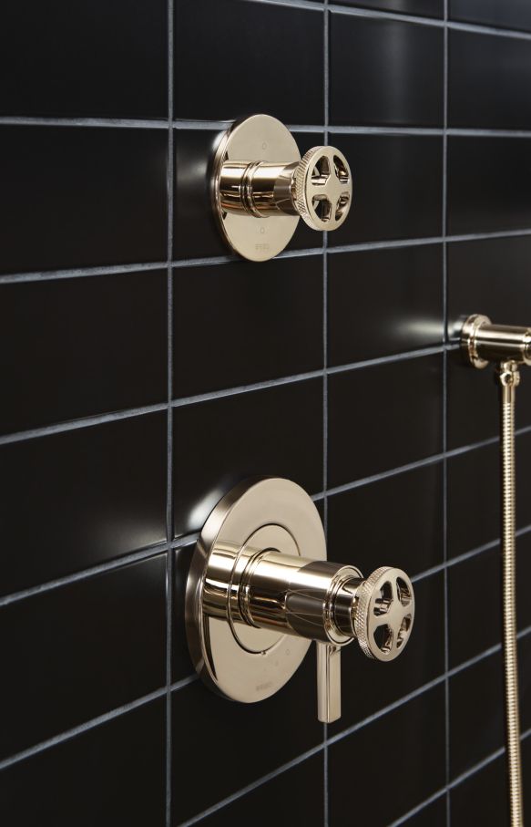 BRIZO Litze 6-Function Diverter Trim - Less Handle — Polished Nickel