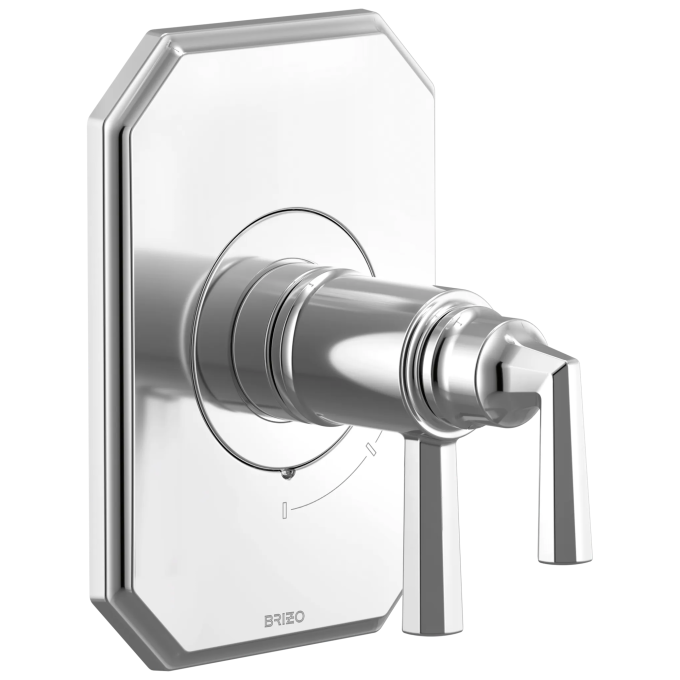 BRIZO Beauclere TempAssure Thermostatic Valve Only Trim — Chrome