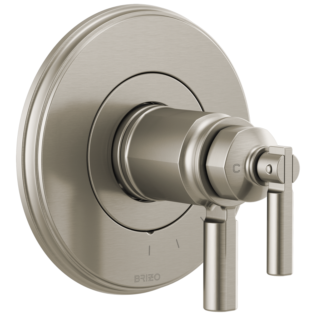 BRIZO Invari Tempassure Thermostatic Valve Only Trim — Luxe Nickel