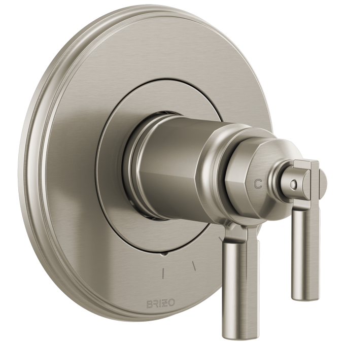 BRIZO Invari Tempassure Thermostatic Valve Only Trim — Luxe Nickel