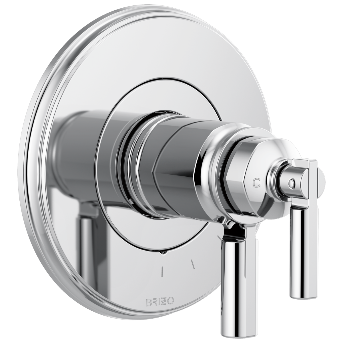 BRIZO Invari Tempassure Thermostatic Valve Only Trim — Chrome