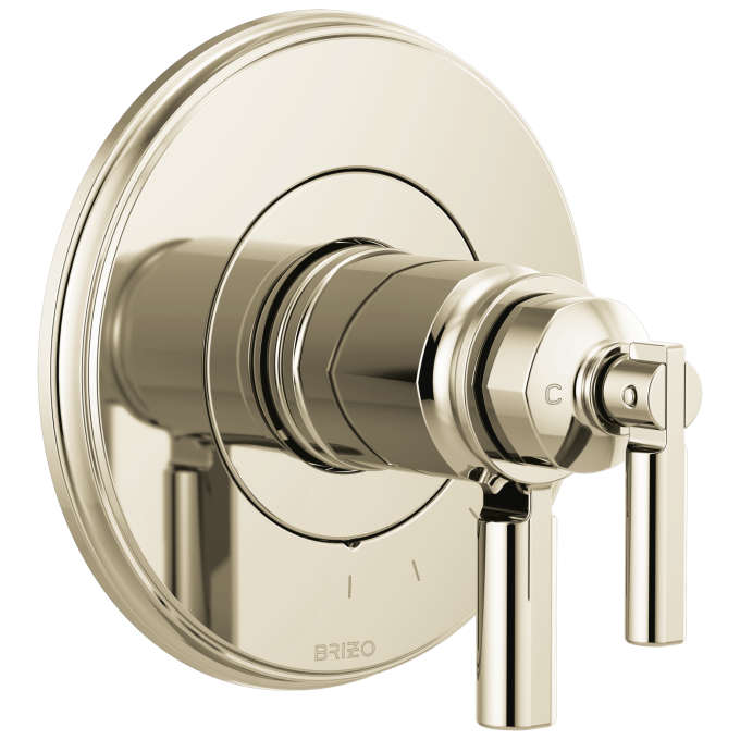 BRIZO Invari Tempassure Thermostatic Valve Only Trim — Polished Nickel