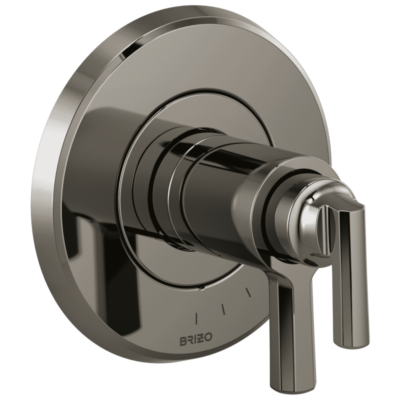 BRIZO Levoir Tempassure Thermostatic Valve Only Trim — Brilliance Black Onyx