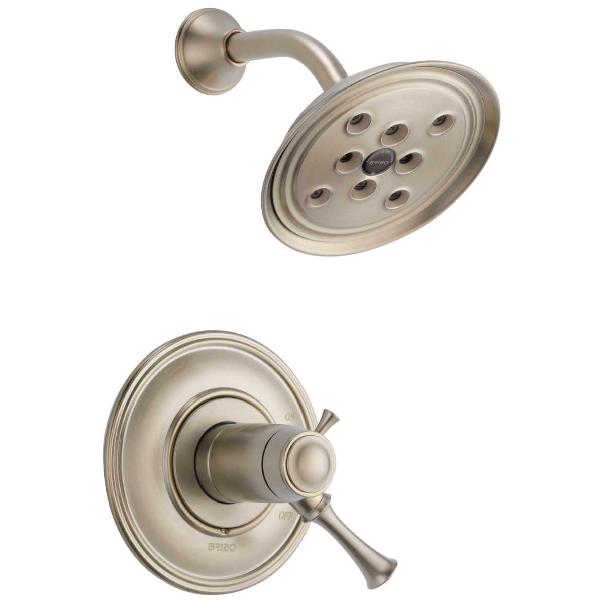 BRIZO Baliza Tempassure Thermostatic Shower Only — Brushed Nickel