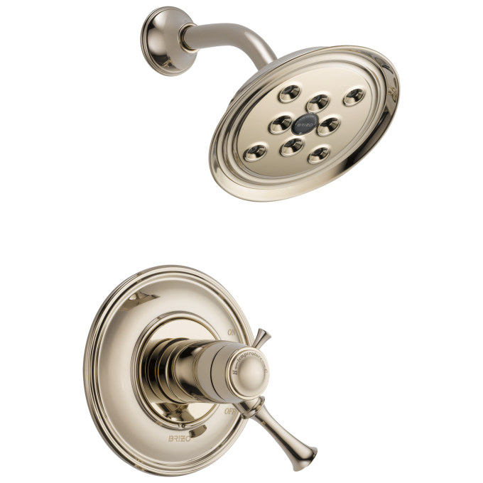 BRIZO Baliza Tempassure Thermostatic Shower Only — Polished Nickel