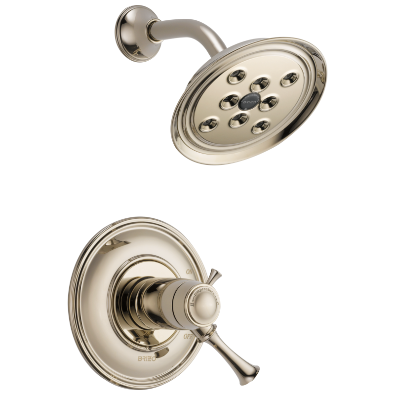 BRIZO Baliza Tempassure Thermostatic Shower Only — Polished Nickel