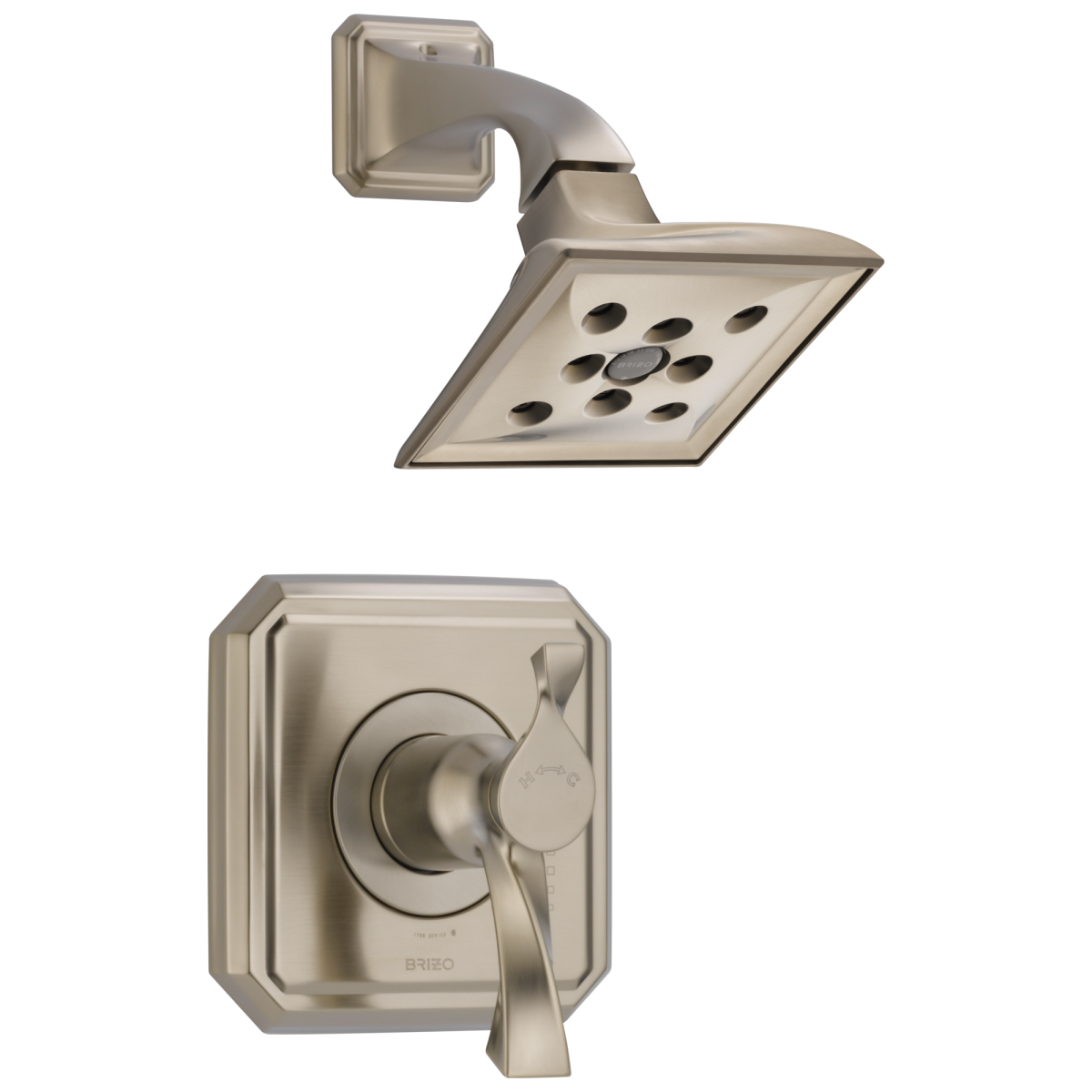 BRIZO Virage Tempassure Thermostatic Shower Only — Brushed Nickel