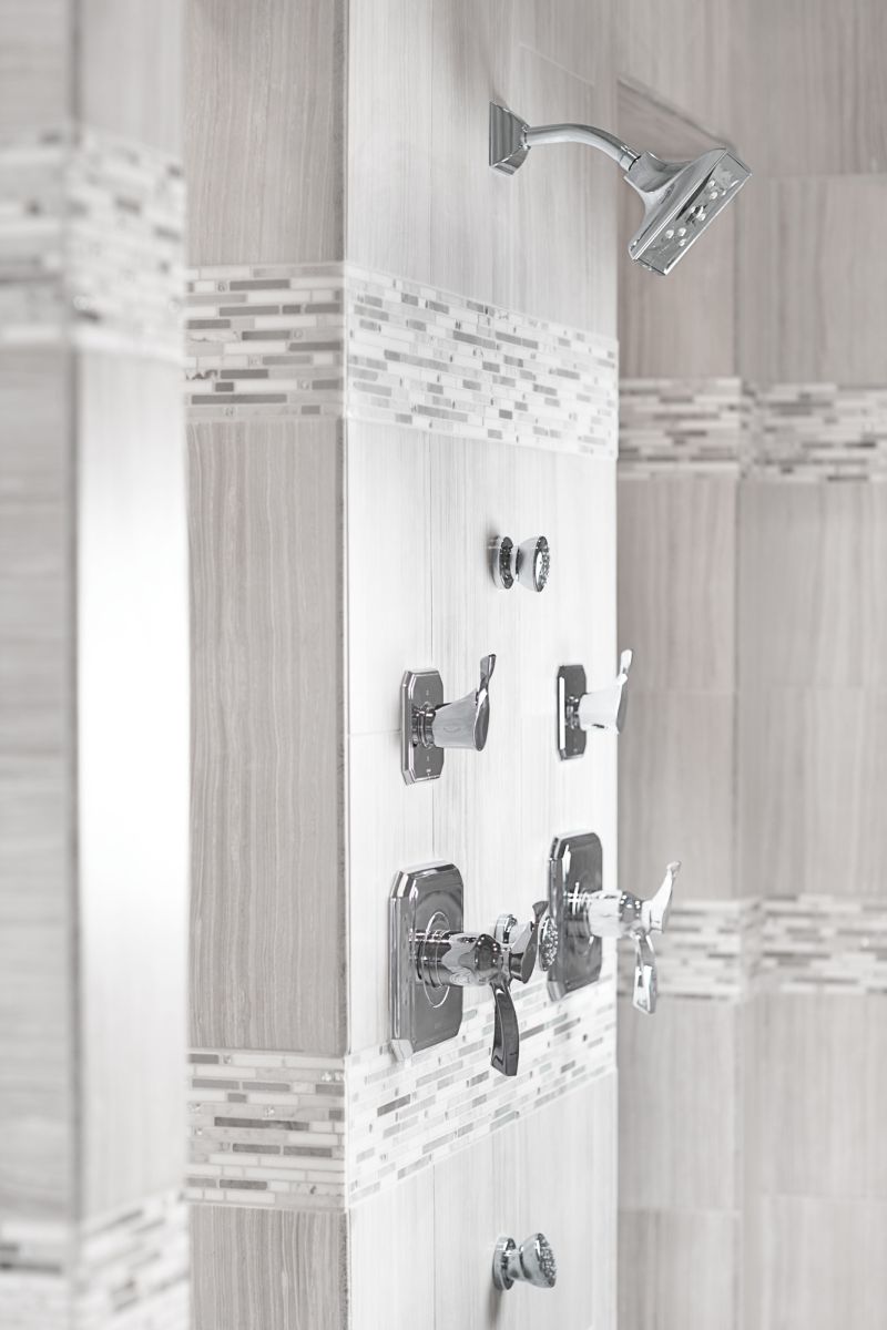 BRIZO Virage 6-Function Diverter Trim — Chrome