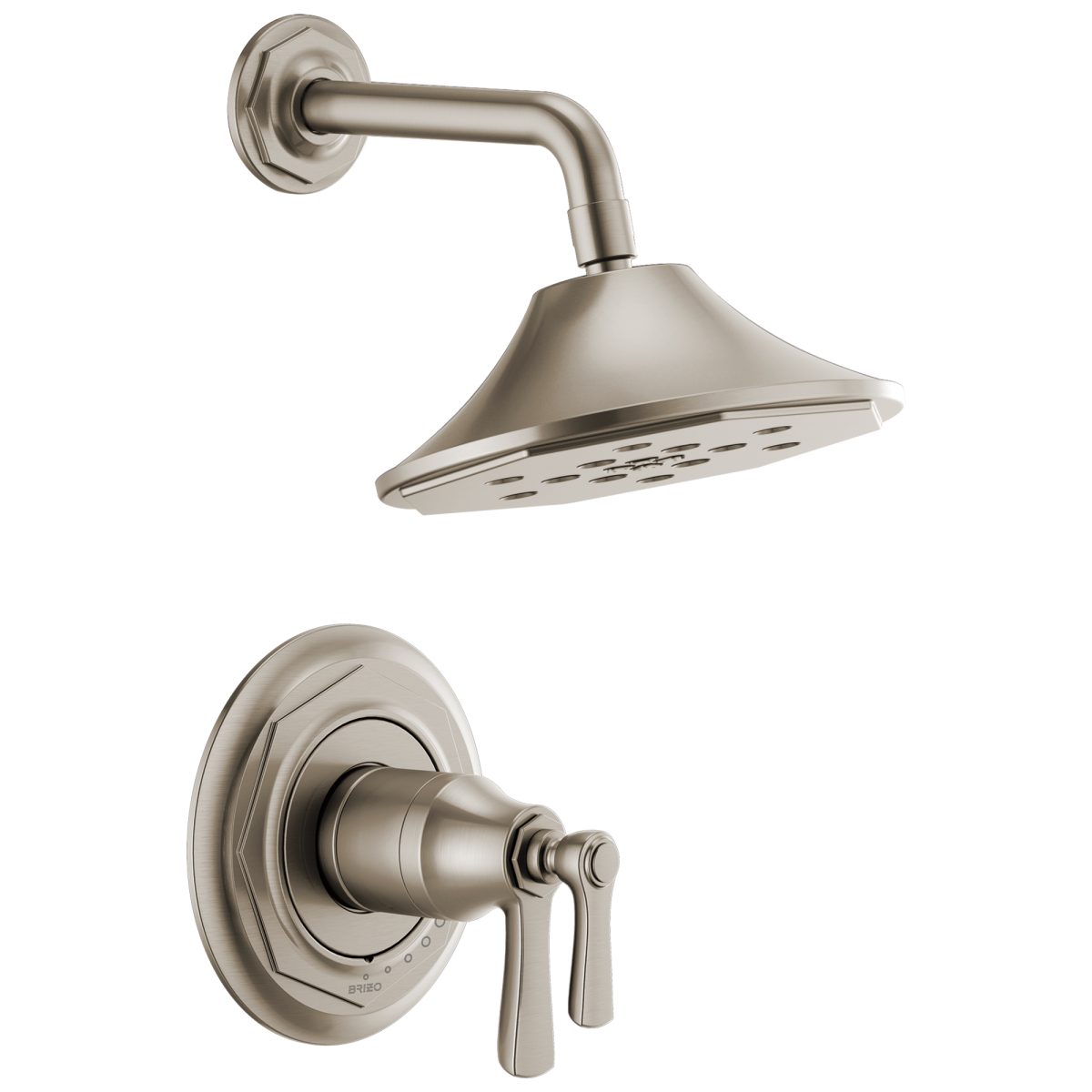 BRIZO Rook Tempassure Thermostatic Shower Only — Luxe Nickel