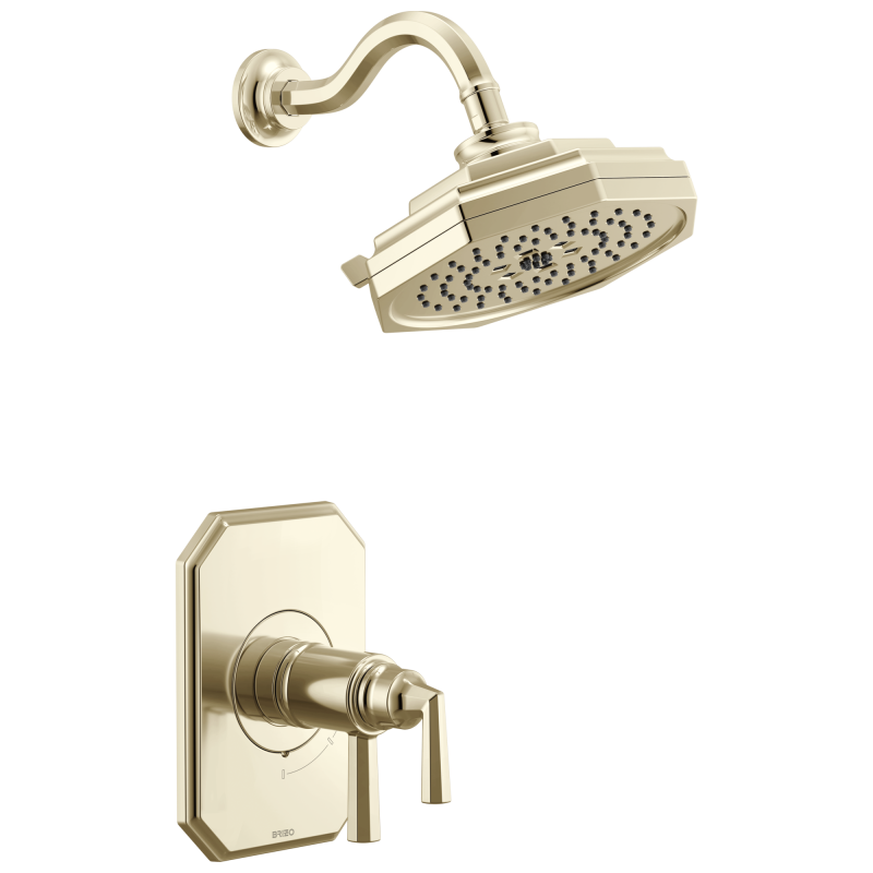 BRIZO Beauclere TempAssure Thermostatic Shower Only Trim — Polished Nickel