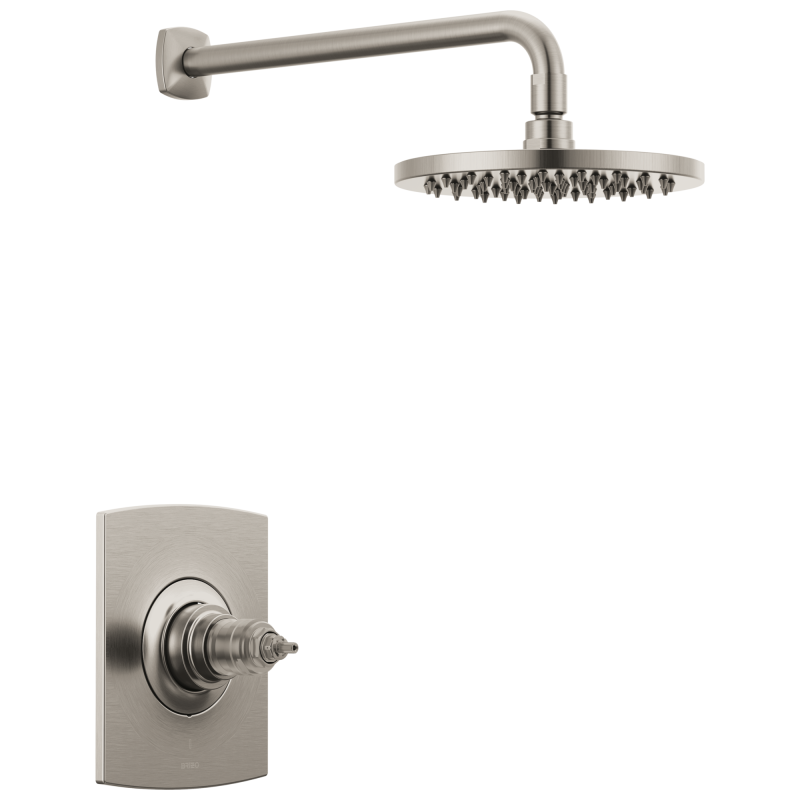 BRIZO Allaria TempAssure Thermostatic Shower Only Trim - Less Handles — Luxe Nickel