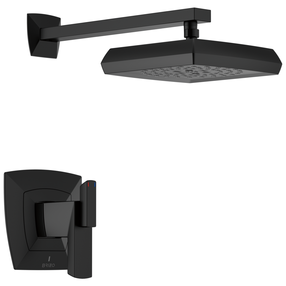 BRIZO Vettis Tempassure Thermostatic Shower Only Trim — Matte Black