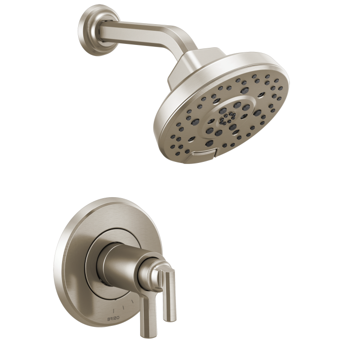 BRIZO Levoir Tempassure Thermostatic Shower Only Trim — Luxe Nickel
