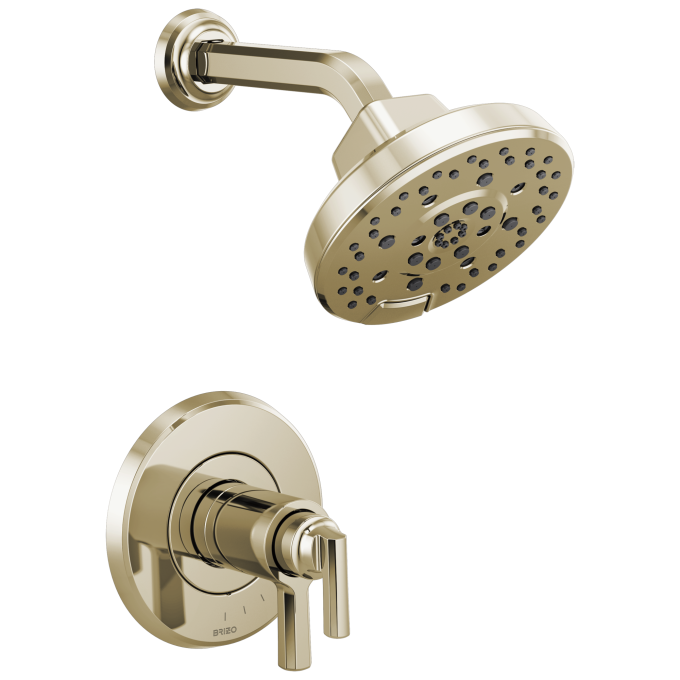 BRIZO Levoir Tempassure Thermostatic Shower Only Trim — Polished Nickel