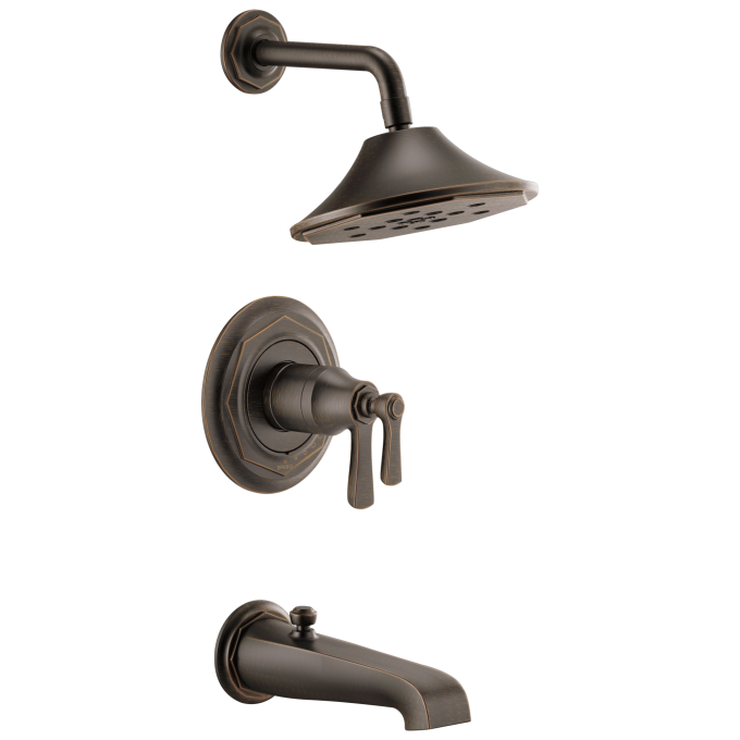BRIZO Rook Tempassure Thermostatic Tub/Shower — Venetian Bronze