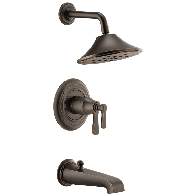 BRIZO Rook Tempassure Thermostatic Tub/Shower — Venetian Bronze