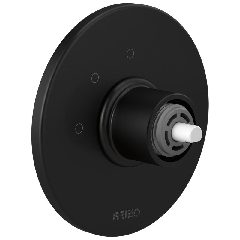 BRIZO Litze 3-Function Diverter Trim - Less Handle — Matte Black