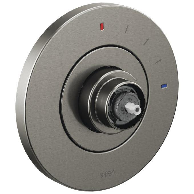 BRIZO Litze Pressure Balance Valve Only Trim - Less Handle — Luxe Steel