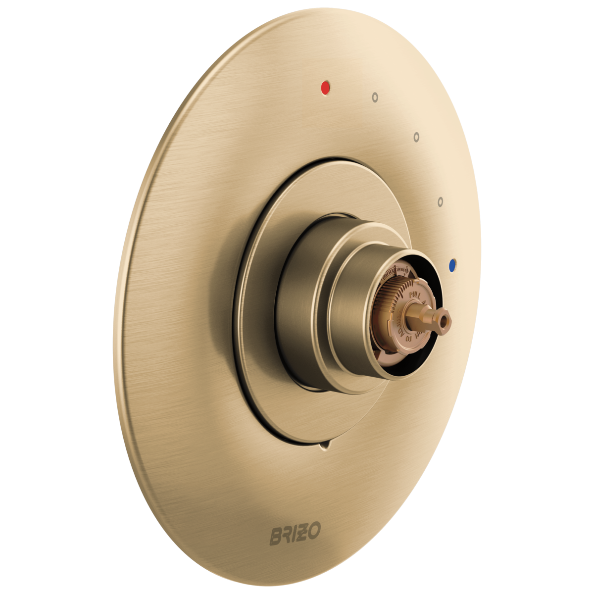 BRIZO Odin Pressure Balance Valve Trim Only - Less Handle — Luxe Gold