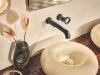 BRIZO Roccesco Single-Handle Wall Mount Lavatory Faucet - Less Handle — Matte Black