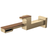 Luxe Gold / Wood