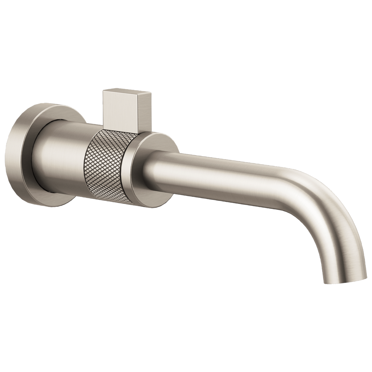 BRIZO Litze Single-Handle Wall Mount Lavatory Faucet 1.2 GPM — Luxe Nickel