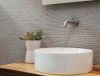 BRIZO Litze Single-Handle Wall Mount Lavatory Faucet 1.5 GPM — Luxe Nickel