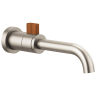 Luxe Nickel / Teak Wood