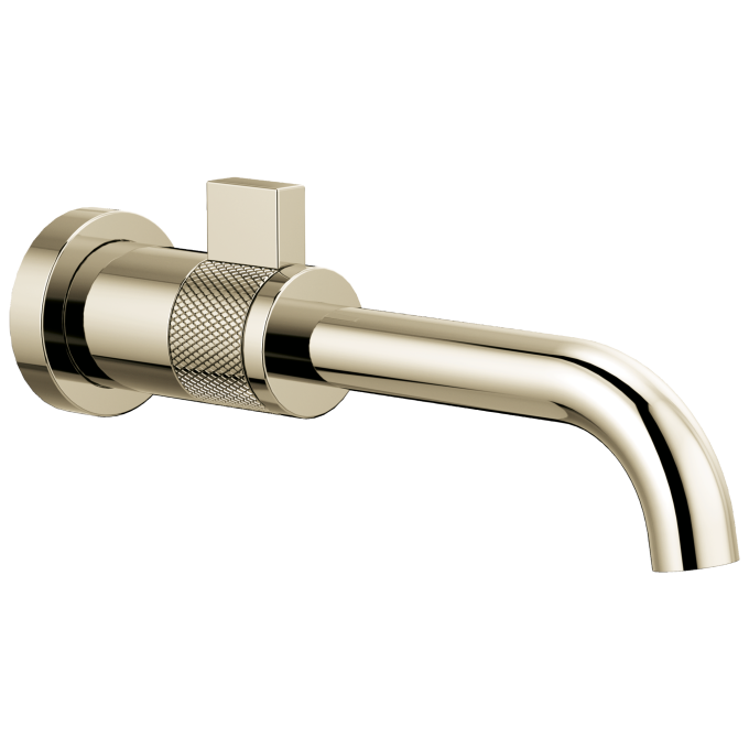 BRIZO Litze Single-Handle Wall Mount Lavatory Faucet 1.5 GPM — Polished Nickel