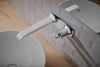 BRIZO Allaria Optional Wall Plate Lavatory Escutcheon — Chrome