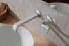 BRIZO Allaria Two-Hole, Single-Handle Wall Mount Lavatory Faucet - Less Handle 1.2 GPM — Chrome