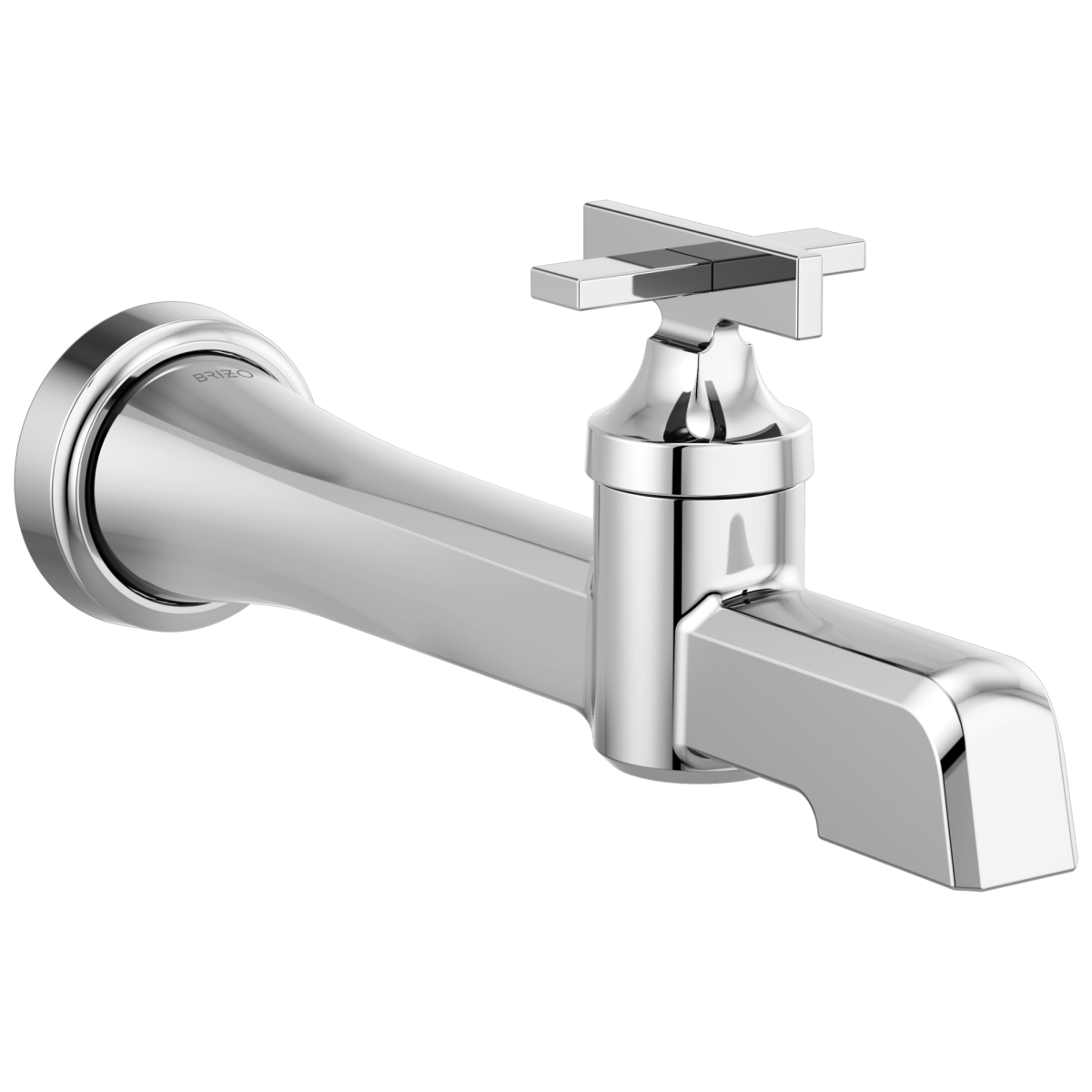 BRIZO Levoir Single-Handle Wall Mount Lavatory Faucet 1.5 GPM — Chrome