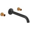 BRIZO Jason Wu for BRIZO Widespread Lavatory Faucet - Less Handles 1.2 GPM — Matte Black